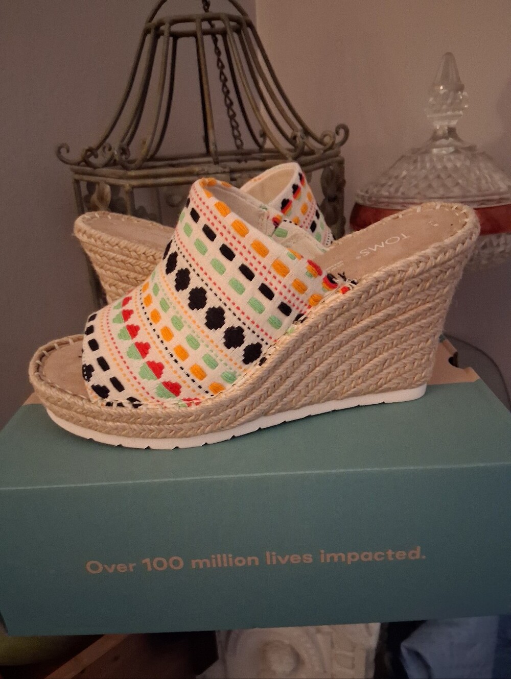 TOMS Monica Mule New In Box